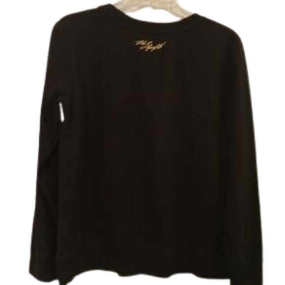 Karl Lagerfeld Sunglasses Print Top – Iconic Style with a Playful Twist Size S - Picture 3 of 5